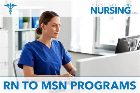 online rn to msn nurse administration program